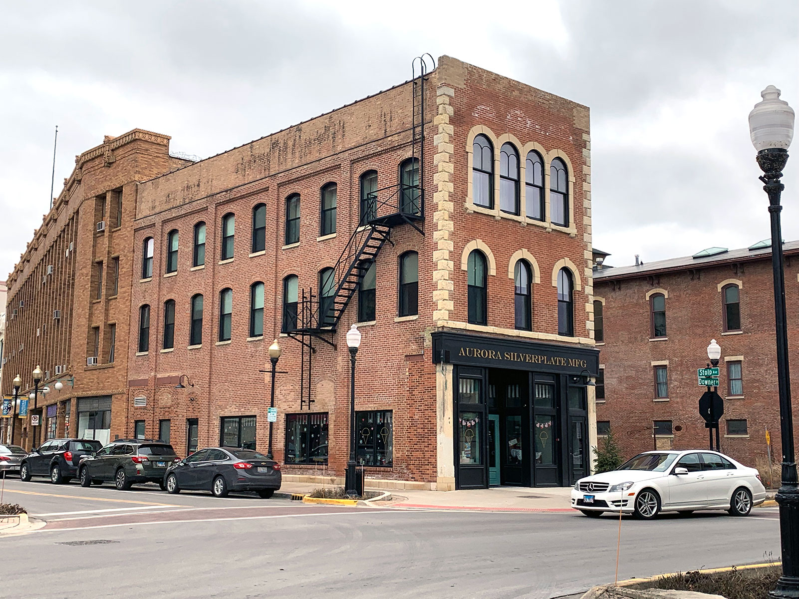 Exterior of Aurora Silverplate MFG Building
