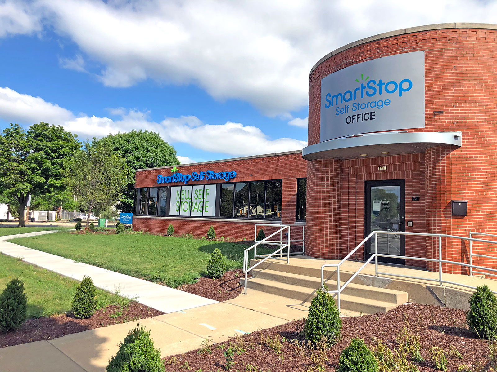 Exterior of SmartStop building