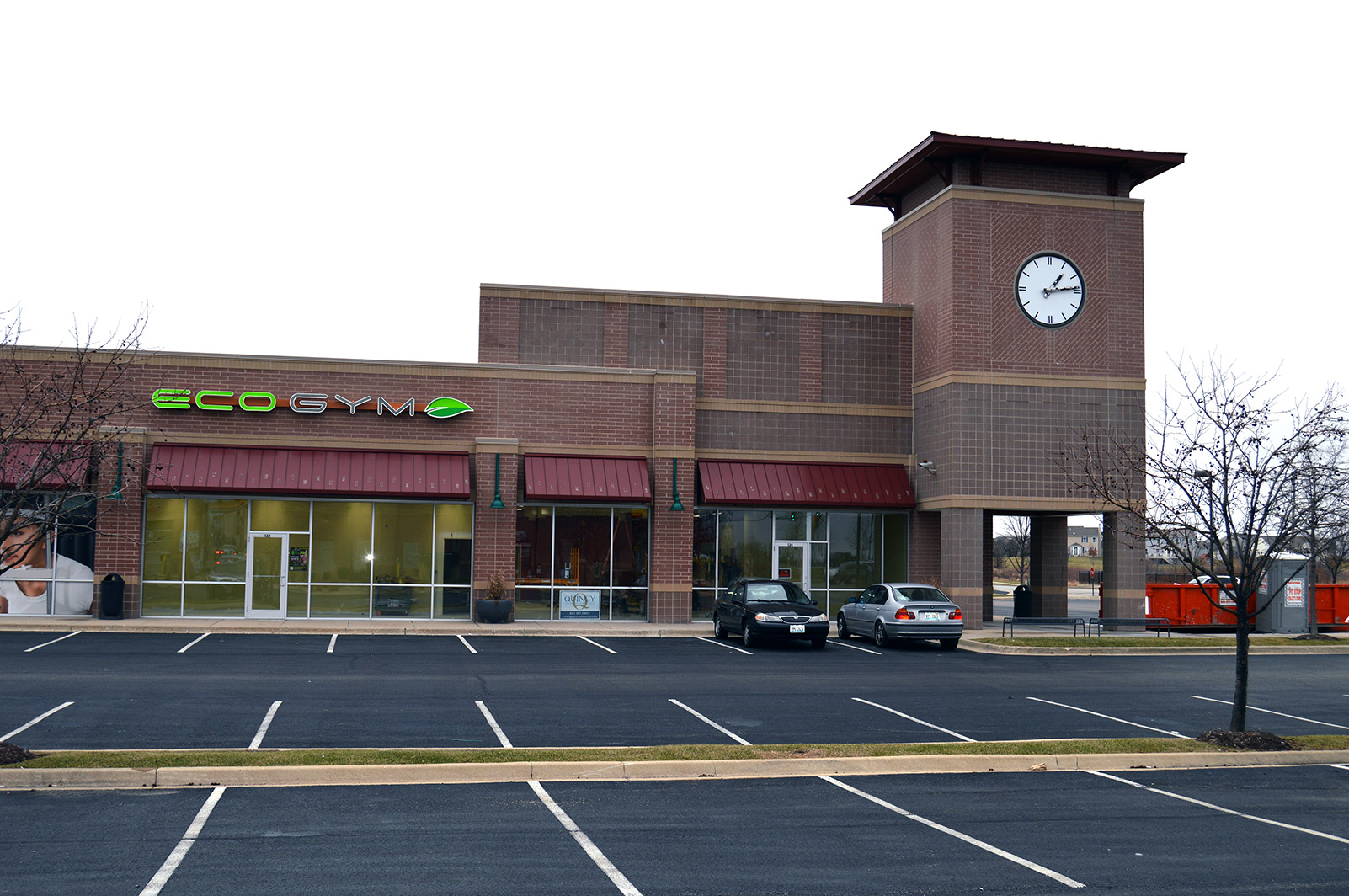 Exterior of EcoGym building