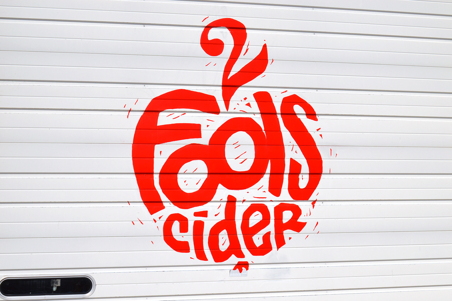 2 Fools Cider sign